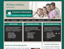 Tablet Screenshot of consultorio-odontologico.com